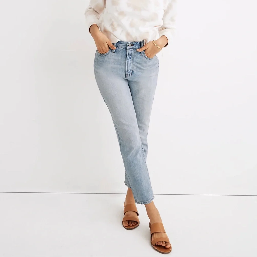 Madewell The Curvy Perfect Vintage Jean in Fitzgerald Wash - Picture 1 of 14